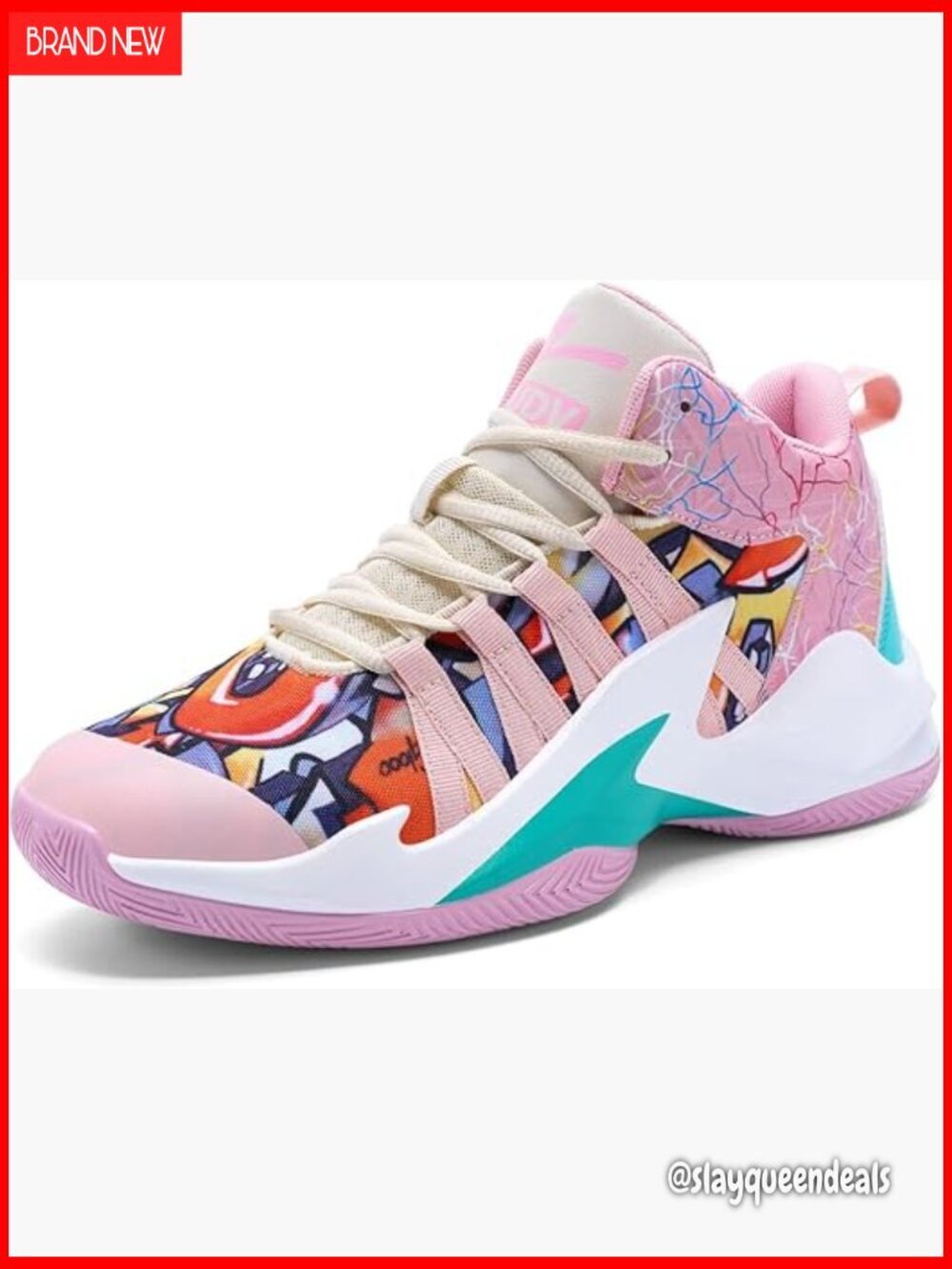 High Top Basketball Sneakers Ultra Light Breathable Anti Slip Athletic Shoes